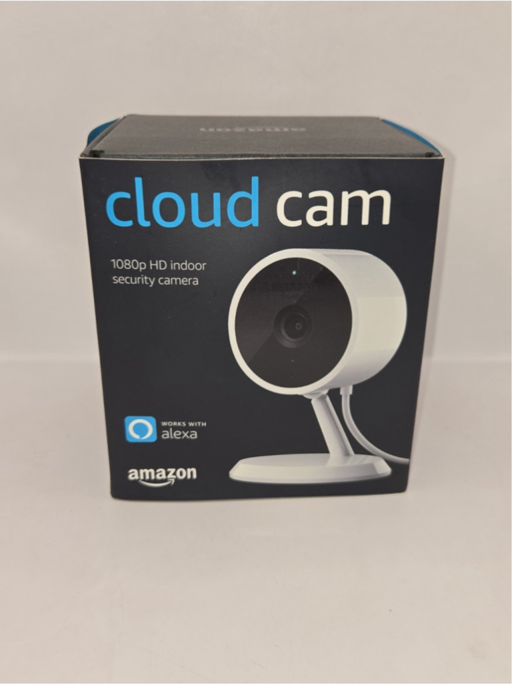 Amazon Cloud Cam 1080p HD Indoor Security Camera Alexa Compatible Sealed
